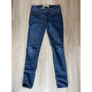 Hollister Super Skinny Denim Jeans, Size 0S